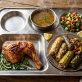 وجبة ربع فرخة (مع طبق محشي)