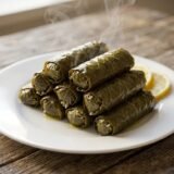 طبق محشي ورق عنب